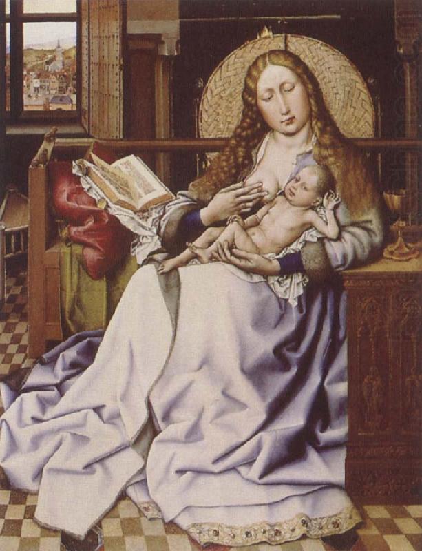 Robert Campin Virgin and Child Befroe a Firescreen china oil painting image
